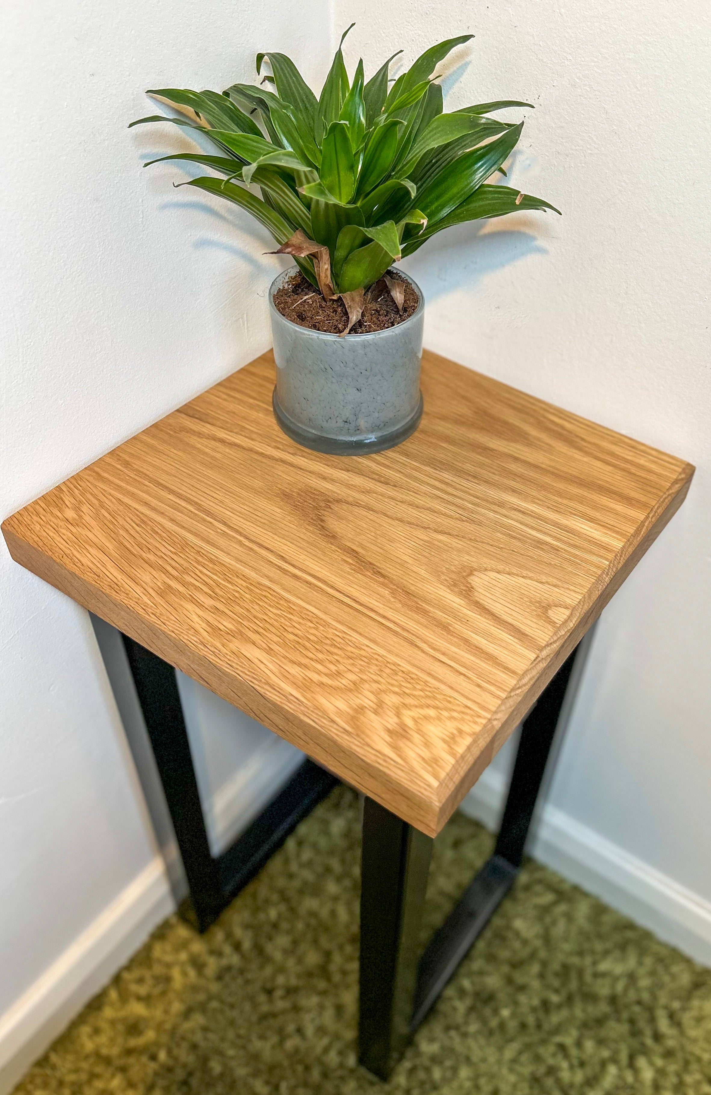 Sophisticated Oak Side Table