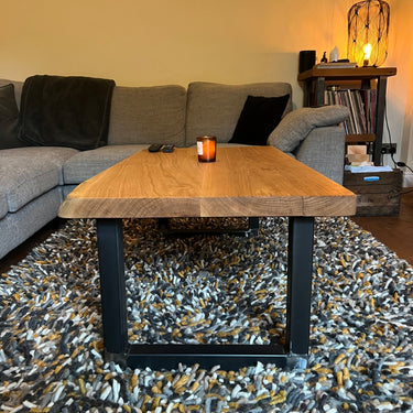 Sophisticated Oak Coffee Table - TRL Handmade Furniture